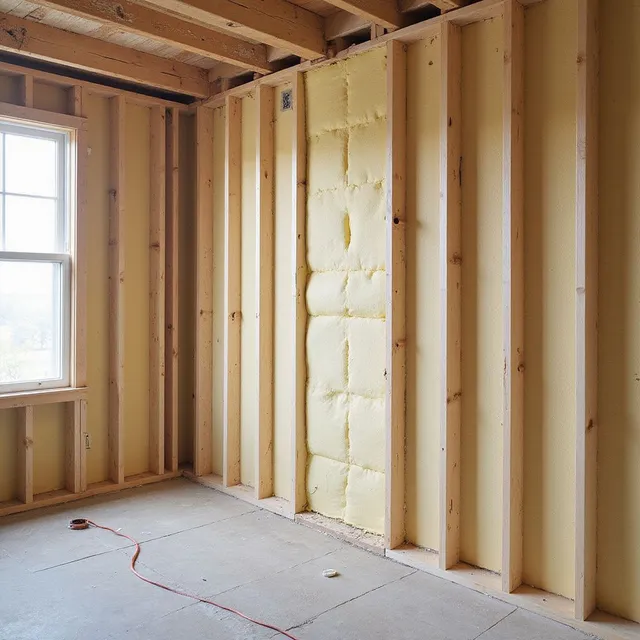 Home fiberglass insulation